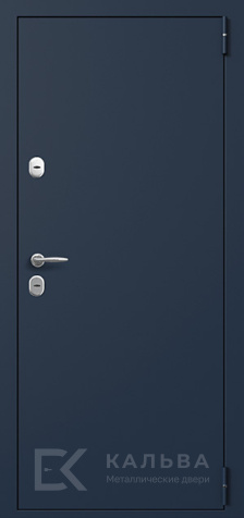 Фото «Стальная дверь графит муар снаружи МДФ венге классика №27»