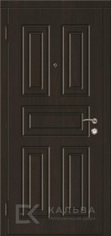 Фото №2 «Металлическая тёмная филёнка внутри светлая МДФ геометрия №36»